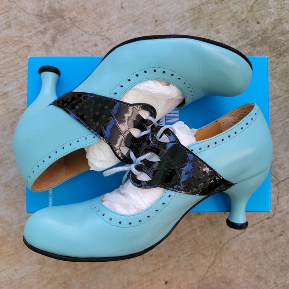 Fluevog Bellevue Mollie Johnson Pumps 10.5 - Picture 4 of 10